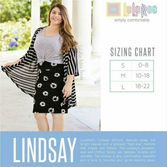Lularoe Lindsay kimono top - Picture 7 of 7